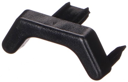 Capuchon en plastique pour rail de porte-vélos BIKE 2 / 3 / 4, noir - pièce de rechange