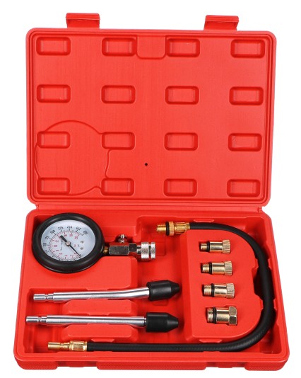 Kit de test de compression pour moteurs à essence MECHANIC ENGINE TESTER 8, 0-20bar, 8 pcs