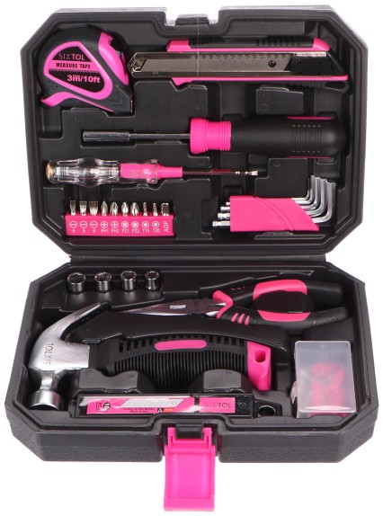 Ensemble d'outils HOME PINK 66