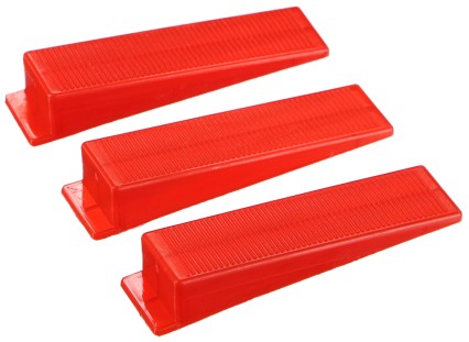 Kit de cales de nivellement des carreaux LEVEL SYSTEM WEDGE 100 pcs