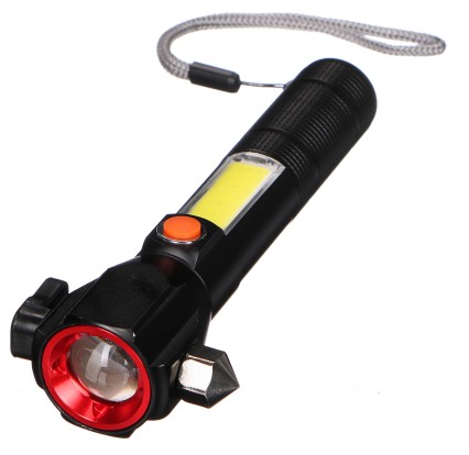 Lampe de sécurité pour voiture avec aimant CAR LAMP SAFETY, 300 lm, LED COB, USB