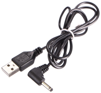 Câble d'alimentation USB de rechange DC Jack 3,5x1,35mm pour diffuseurs Flower et Ball