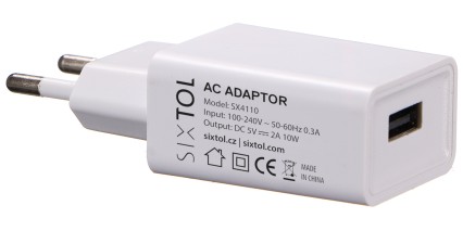 Adaptateur d'alimentation USB universel 5V/2A pour diffuseurs Car Flame, Bloom et Honey