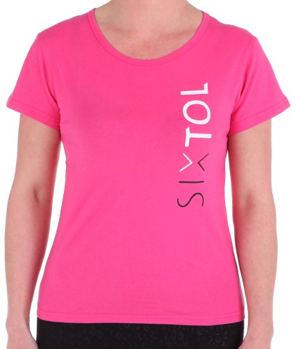 T-shirt femme T-SHIRT, rose, taille S, 100 % coton