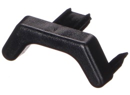 Capuchon en plastique pour rail de porte-vélos BIKE 2 / 3 / 4, noir - pièce de rechange