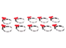 Collier de serrage papillon MECHANIC CONNECT 32-44mm, 10 pcs