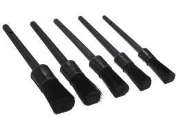 Ensemble de brosses de nettoyage de précision dure pour voiture CAR DETAILING BRUSH 5 HARD, 5 pcs