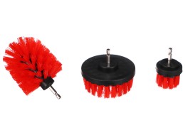 Ensemble de brosses de nettoyage moyenne pour perceuse CAR DETAILING DRILL BRUSH 3 MEDIUM, 3 pcs