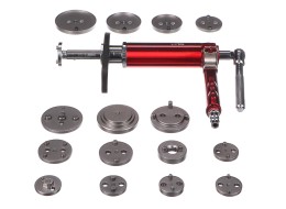 Outil pneumatique pour piston de frein MECHANIC BRAKE SET PNEU 16, ensemble de 16 pièces