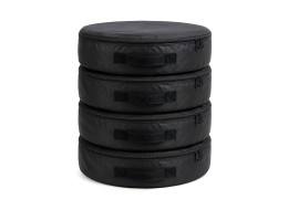 Ensemble de housses pour pneus CAR TIRE COVER PRO XXL, diamètre max. 69 x 24 cm, 4 pièces