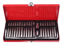 Coffret d'embouts Torx en métal MECHANIC TORX SET 1, 40 pièces
