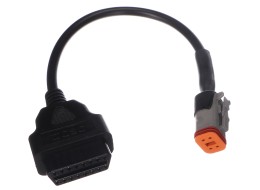 Adaptateur OBD-II 4 broches pour motos Harley-Davidson MECHANIC CABLE 20