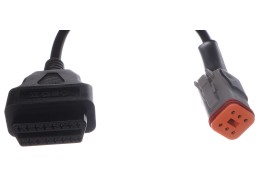 Adaptateur OBD-II 6 broches pour motos Harley-Davidson MECHANIC CABLE 21