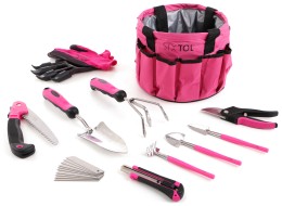 Ensemble d'outils de jardin GARDEN PINK 10