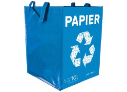 Sac de tri des déchets SORT EASY PAPER, 30x30x40 cm, 36 l