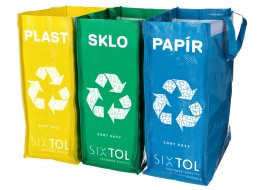 Sacs de tri des déchets SORT EASY 3 SLIM, 18x30x40 cm, 3 x 22 l, 3 pcs