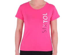 T-shirt femme T-SHIRT, rose, taille S, 100 % coton